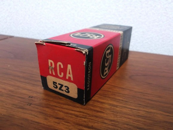 Vacuum tube / rectifier tube / RCA / 5Z3